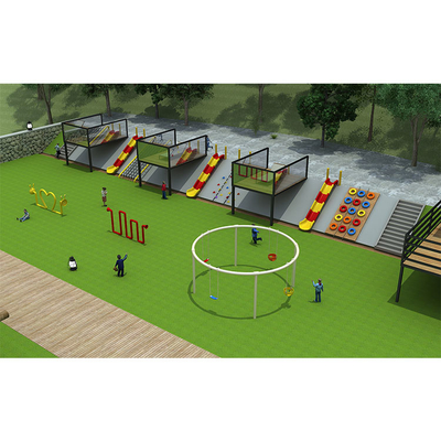 YST - 222021 Preschool Custom Plastic Slide Playground Outdoor Commercial Equipment