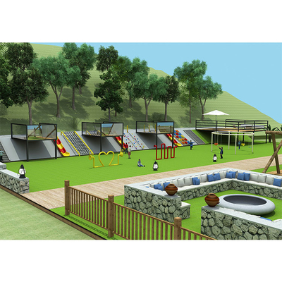 YST - 222021 Preschool Custom Plastic Slide Playground Outdoor Commercial Equipment