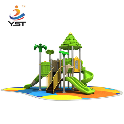 Indoor And Outdoor Kids Playground Slide Combined LLDPE YST 19124